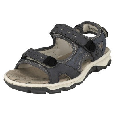 Ladies Rieker 68874 Sparkle Detailed Antistress Technology Sandals