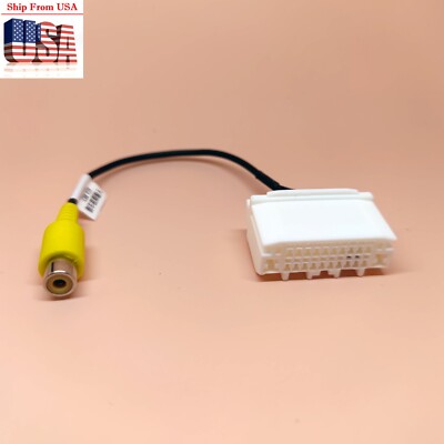 US Backup Camera RCA Harness Adapter For Jeep Grand Cherokee 2008-2013 OEM Radio