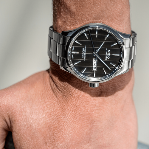 Pre-owned Mido - M0384311106100 - Multifort Chronometer 1
