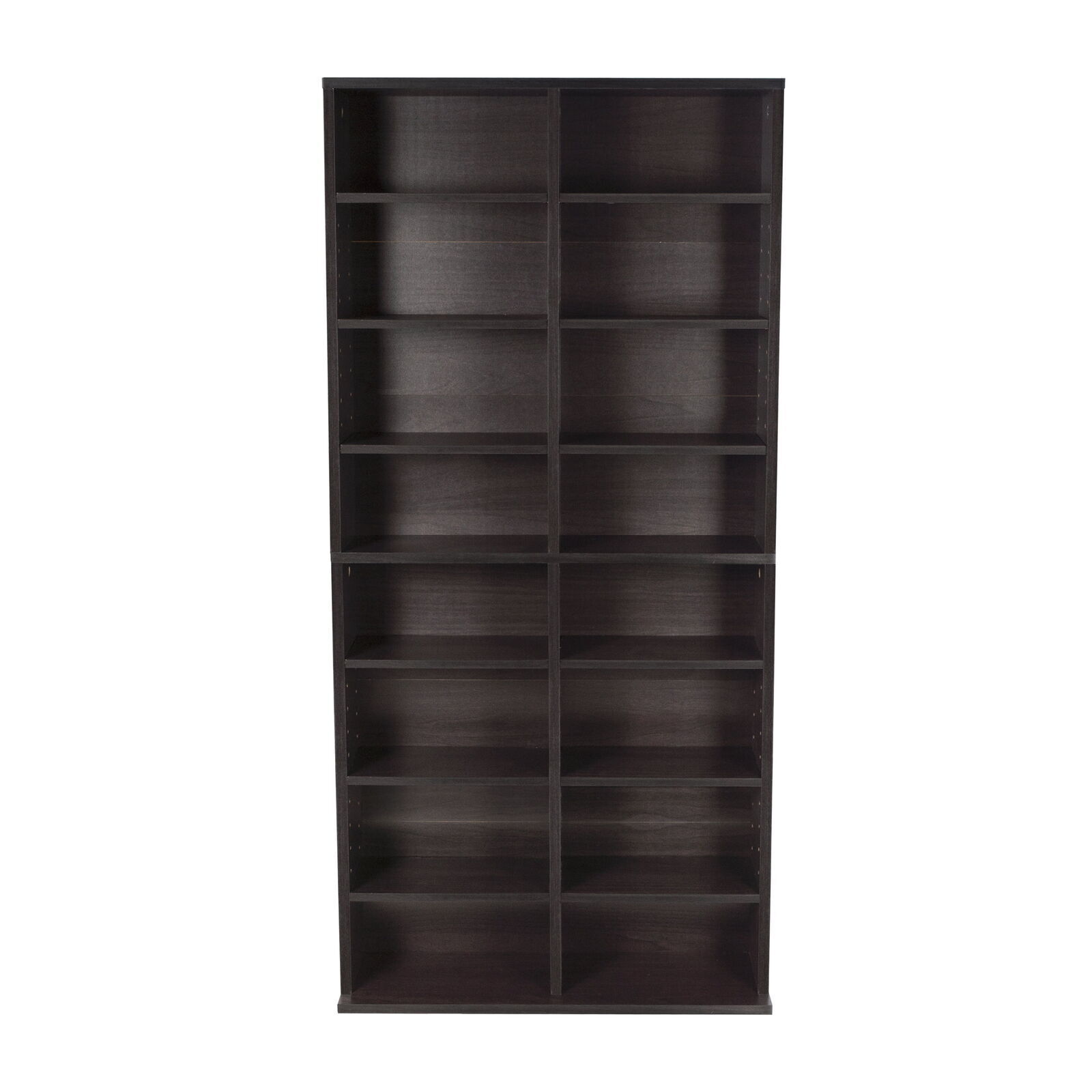 12 Shelf DVD CD Storage Media Tower Video Racks Unit Office Home Movie Cabinet