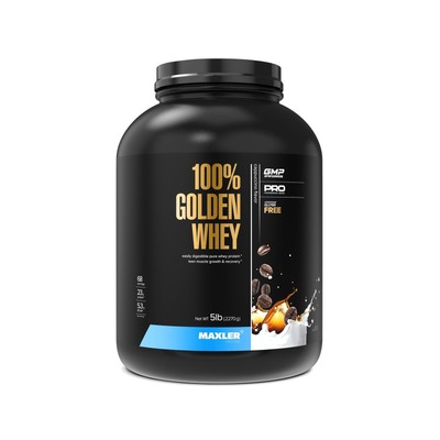 Maxler 100% Golden Whey Protein - 23g of Premium Whey Protein Powder per Serv...