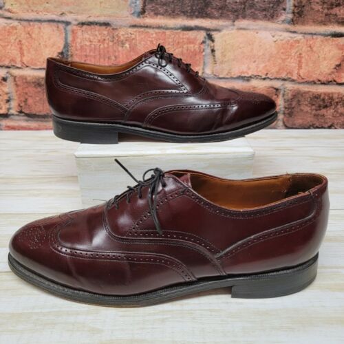 Bostonian Classics Mens Size 10.5C Cherry Brown Leather Bostonian Classics Mens Size 10.5C Cherry Brown Leather