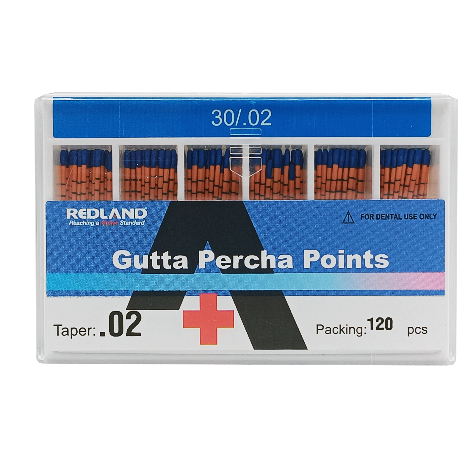 REDLAND MM Marked Endodontic Gutta Percha Point .02/.04/.06 Taper All Size 15-40