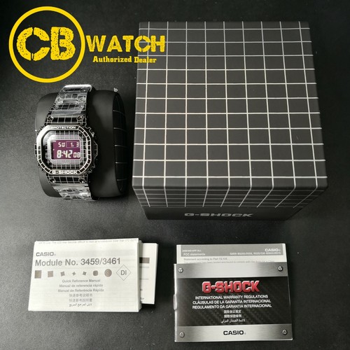 Pre-owned Casio G-shock Bluetooth Radio Wave Solar Gmw-b5000cs-1 Made In Japan