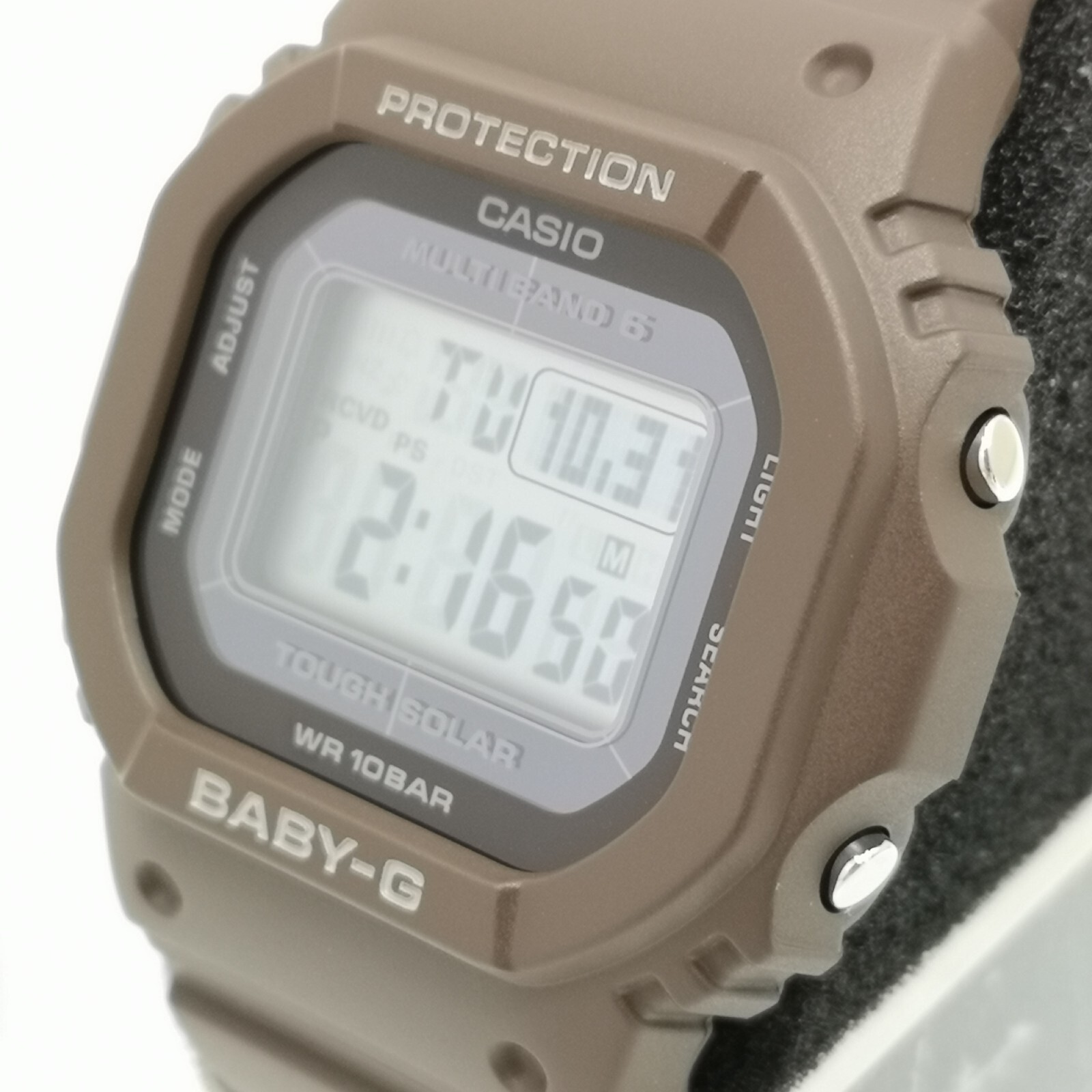 Pre-owned Casio Baby-g Bgd-5650-5jf Brown Black Chronograph Quartz Womens Watch In Box