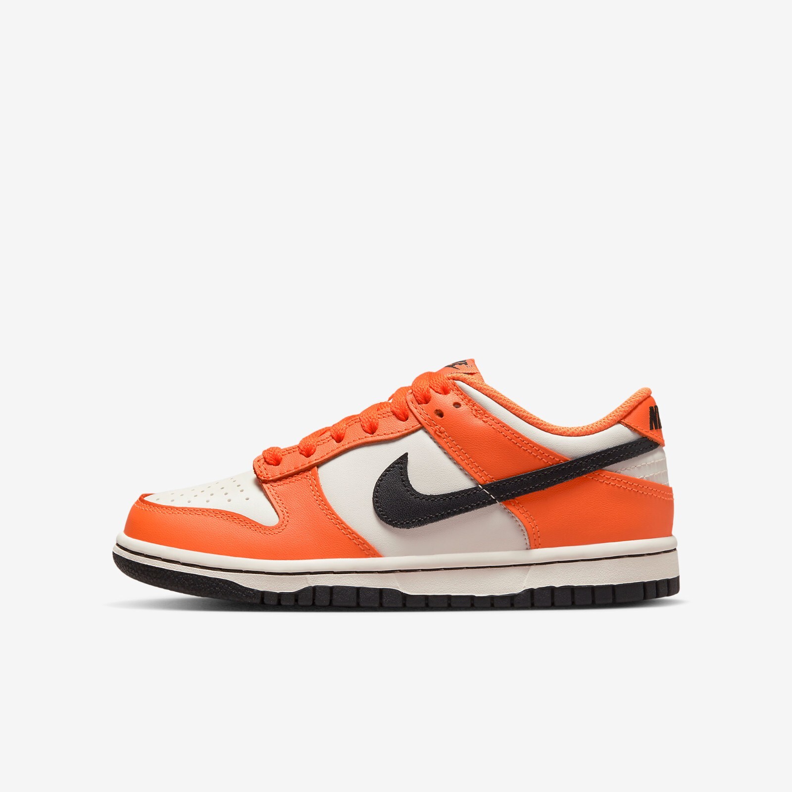 

Кроссовки Nike Dunk Low Safety Orange GS DH9765-003, Phantom/black-safety orange, Nike Dunk Low GS