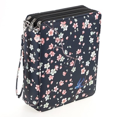 BTSKY Colored Pencil Case- 120 Slots Pencil Holder Pen Bag Large Capacity Pen...