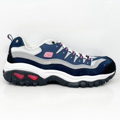 

Skechers Womens Energy Wave Linxe 13400W Blue Повседневная обувь Размер кроссовок 9.5, Синий, Energy Wave Linxe