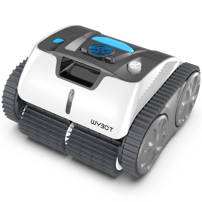 Wybot Cordless Robotic Pool Vacuum Cleaner Ultra Powerful Automatic US
