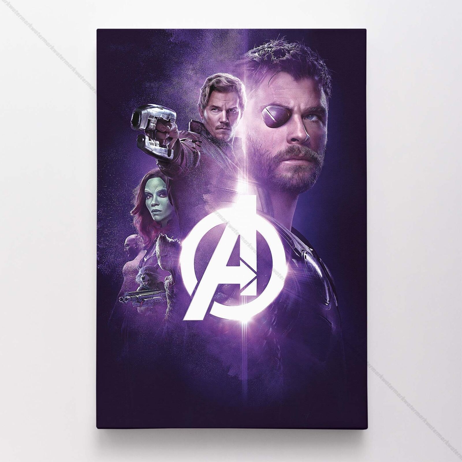 Avengers Poster Canvas Movie Infinity War Superhero Marvel Art Print #7004
