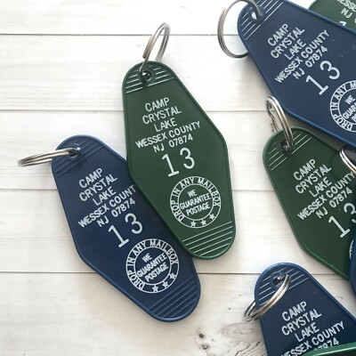 Camp Crystal Lake Key Tag / Keychain - Friday the 13th, Jason Voorhees