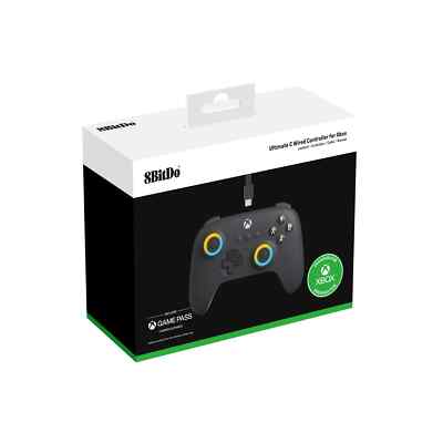 8BitDo Ultimate C Wired Controller USB Gamepad Hall Effect Joysticks for Xbox,PC