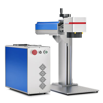 Preenex 50W 8x8 Fiber Laser Marking Machine Metal Engraver with Rotary Axis