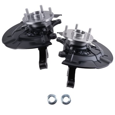 Front Steering Knuckle+Wheel Hub Bearing For Toyota Camry XSE L4 2.5L 15-2017