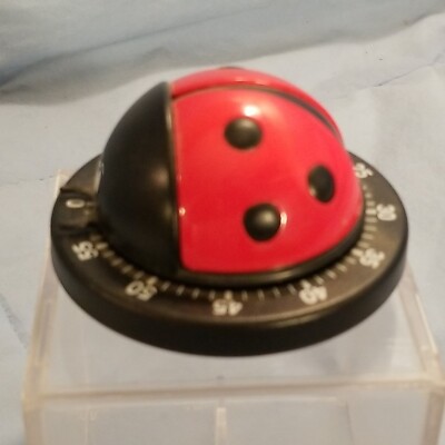 60 Minute Kitchen Timer: LADY BUG LADYBUG 