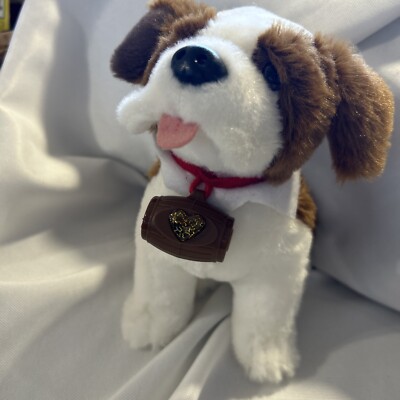 Elf Pets A St Bernard Tradition Plush On The Shelf Dog Barrel Saint 8''