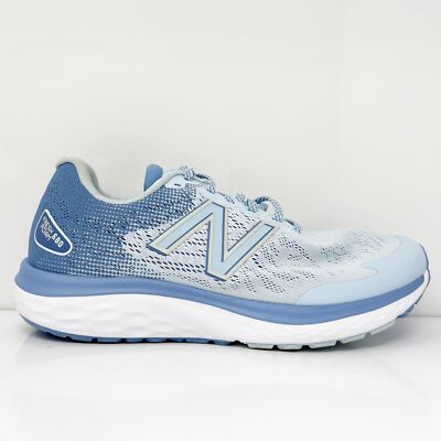 New Balance Womens Fresh Foam 680 V7 W680LB7 Синие кроссовки Кроссовки Размер 9 D