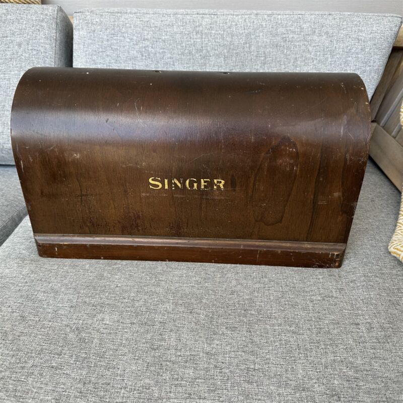 BENTWOOD SINGER SEWING MACHINE CASE TOP COVER BASE NO HANDLE AS IS 