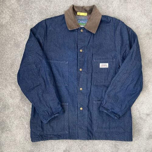 Vintage Carters Watch The Wear Selvedge Denim Chore Jacket Vintage Carters Watch The Wear Selvedge Denim Chore Jacket
