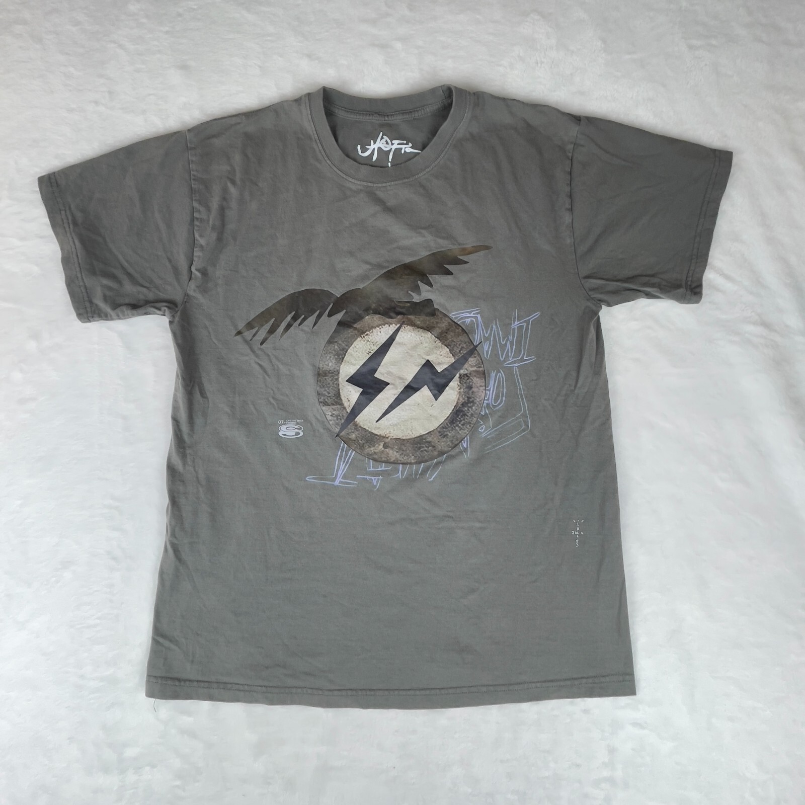 Cactus Jack by Travis Scott Fragment Utopia Tee Shirt Mens