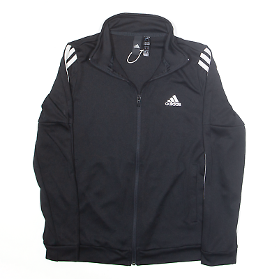 ADIDAS Womens Sports Track Jacket Black S eBay