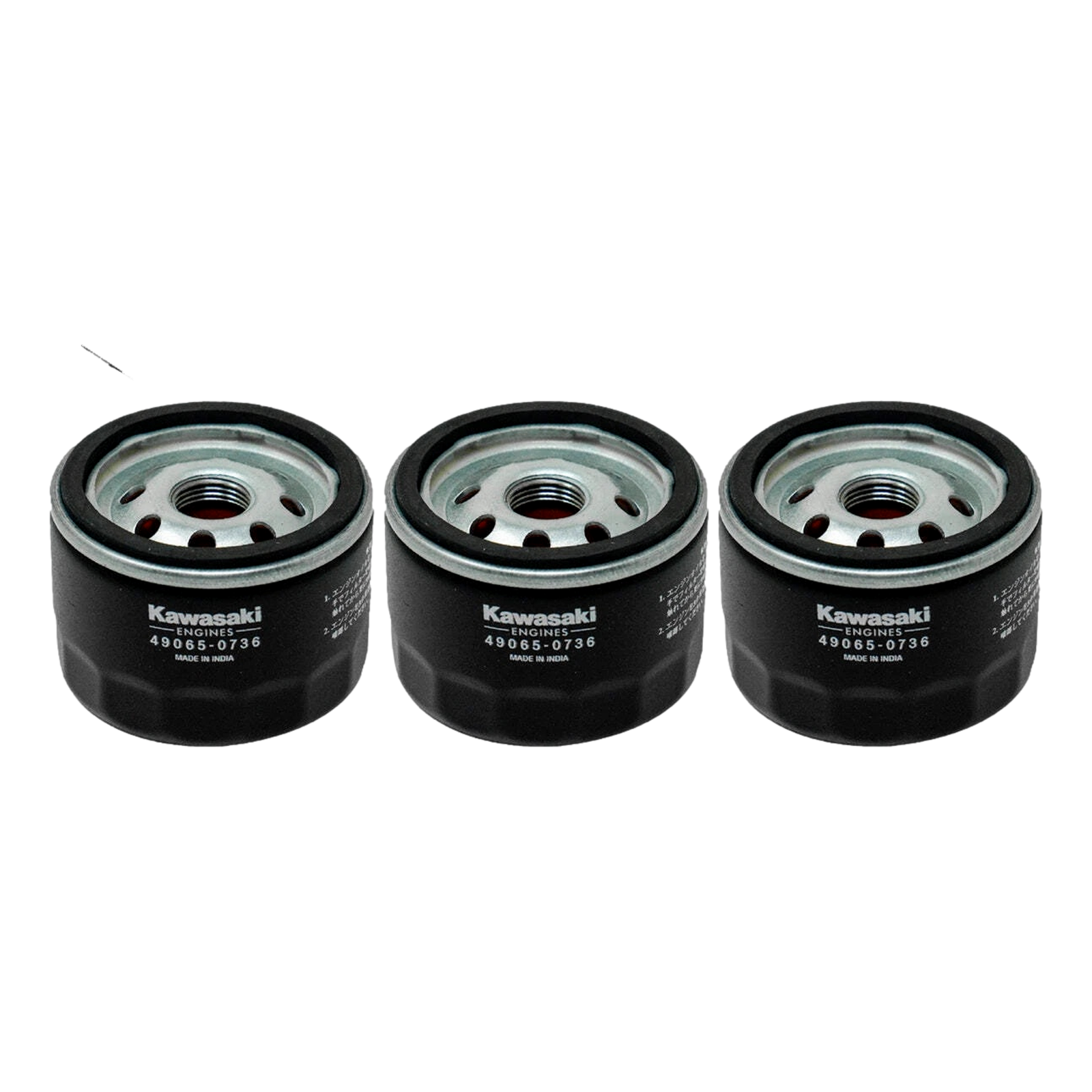 Kawasaki 49065-0736 Oil Filter 3 Pack Replaces 49065-0721 | eBay