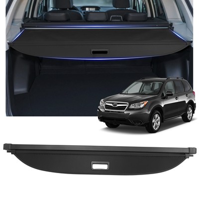 Retractable Cargo Cover for Subaru Forester 2014-2018 Black