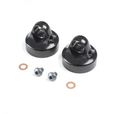 Team Losi 22 Buggy G3 Aluminum Domed Bleeder Shock Caps (2pc