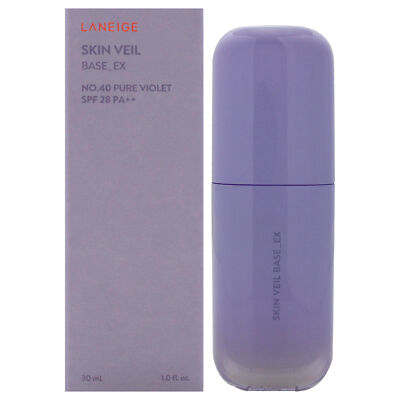 Skin Veil Base Ex No. 40 Pure Violet SPF 28 PA Plus by Laneige - 1 oz