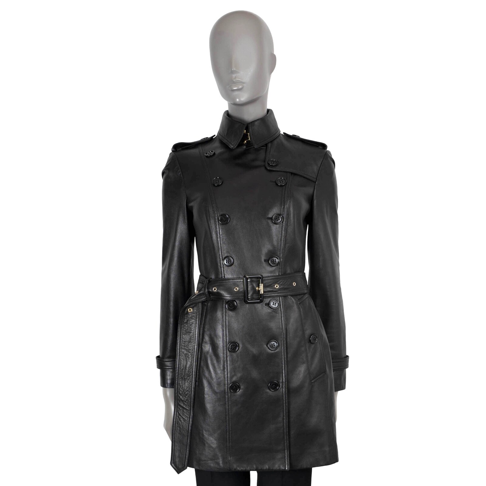 80's【Burberrys Black Trench Coat】 22921059_53020528_1000.jpg