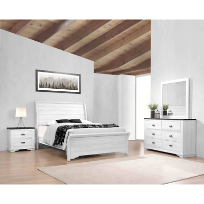Rustic farmhouse king bedroom set deals