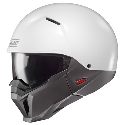 HJC i20 Solid Helmet (Medium, White)