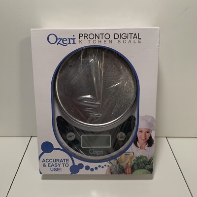 Ozeri Pronto Digital Kitchen Scale White Up To 13.227lbs New SEALED!!!