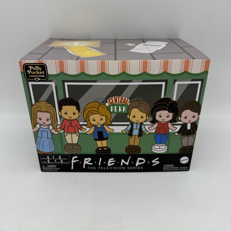 Coffret Polly Pocket F.R.I.E.N.D.S. Central Perk Mattel Neuf