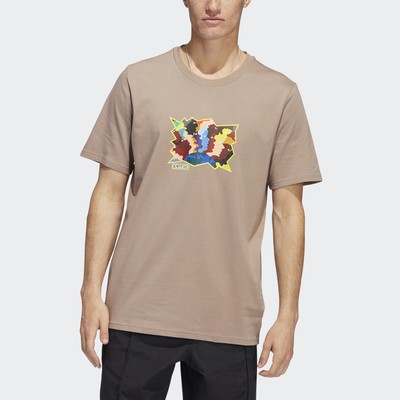 

Мужская футболка с коротким рукавом adidas Mettz World Peeps