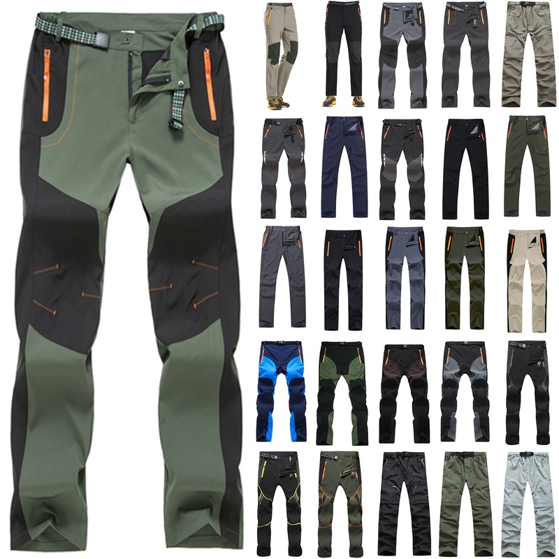 Herren Softshellhose Hosen Camping Trekking Walking Wanderhose Lange Sporthose