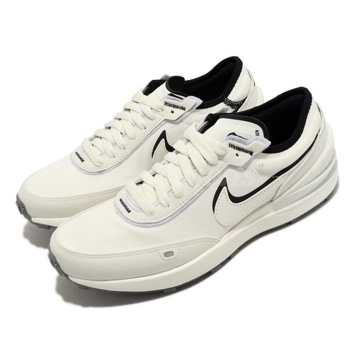 

Nike Waffle One AI SE GS Phantom Ivory Black Дети Женская повседневная обувь DQ0470-001, Цвет слоновой кости, Waffle One Ai Se Gs