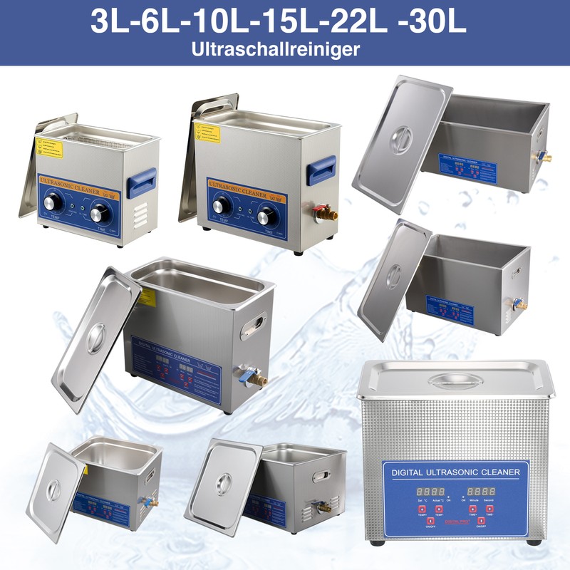 3 6 10 30 L  Ultraschall Reinigungsgerät  Ultraschallreiniger ultrasonic cleaner