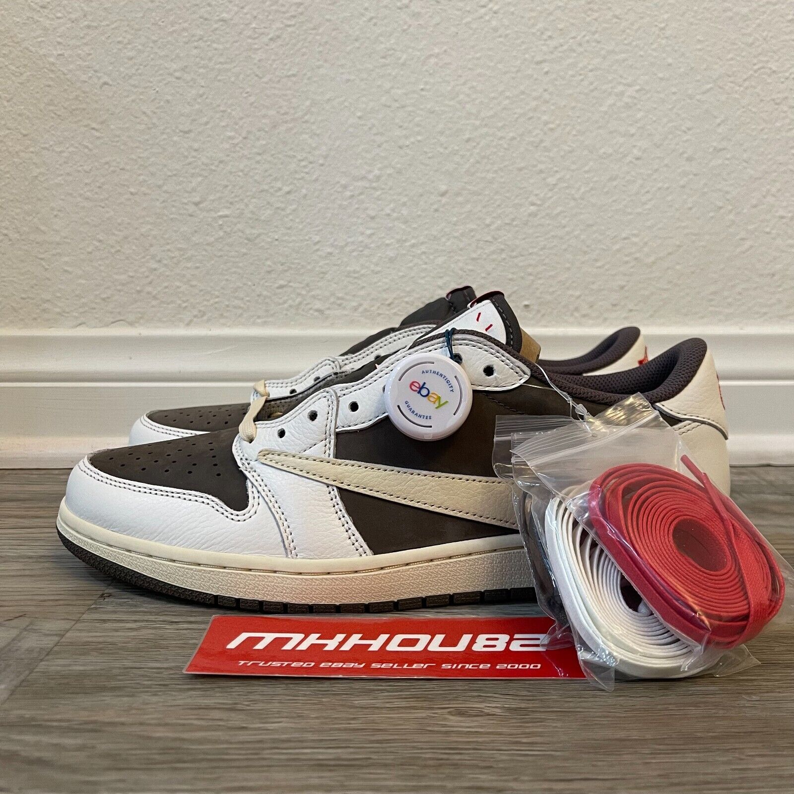 New Air Jordan 1 Low OG AJ1 Travis Scott Sail Reverse Mocha New Air Jordan 1 Low OG AJ1 Travis Scott Sail Reverse Mocha