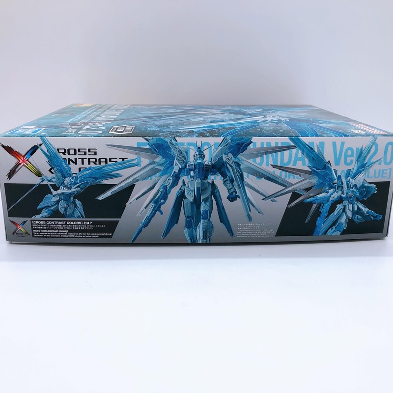 FREEDOM GUNDAM Ver.2.0 限定クリアブルークロスコントラスト MG 1/100 Freedom Gundam Ver. 2.0 (Cross Contrast Color