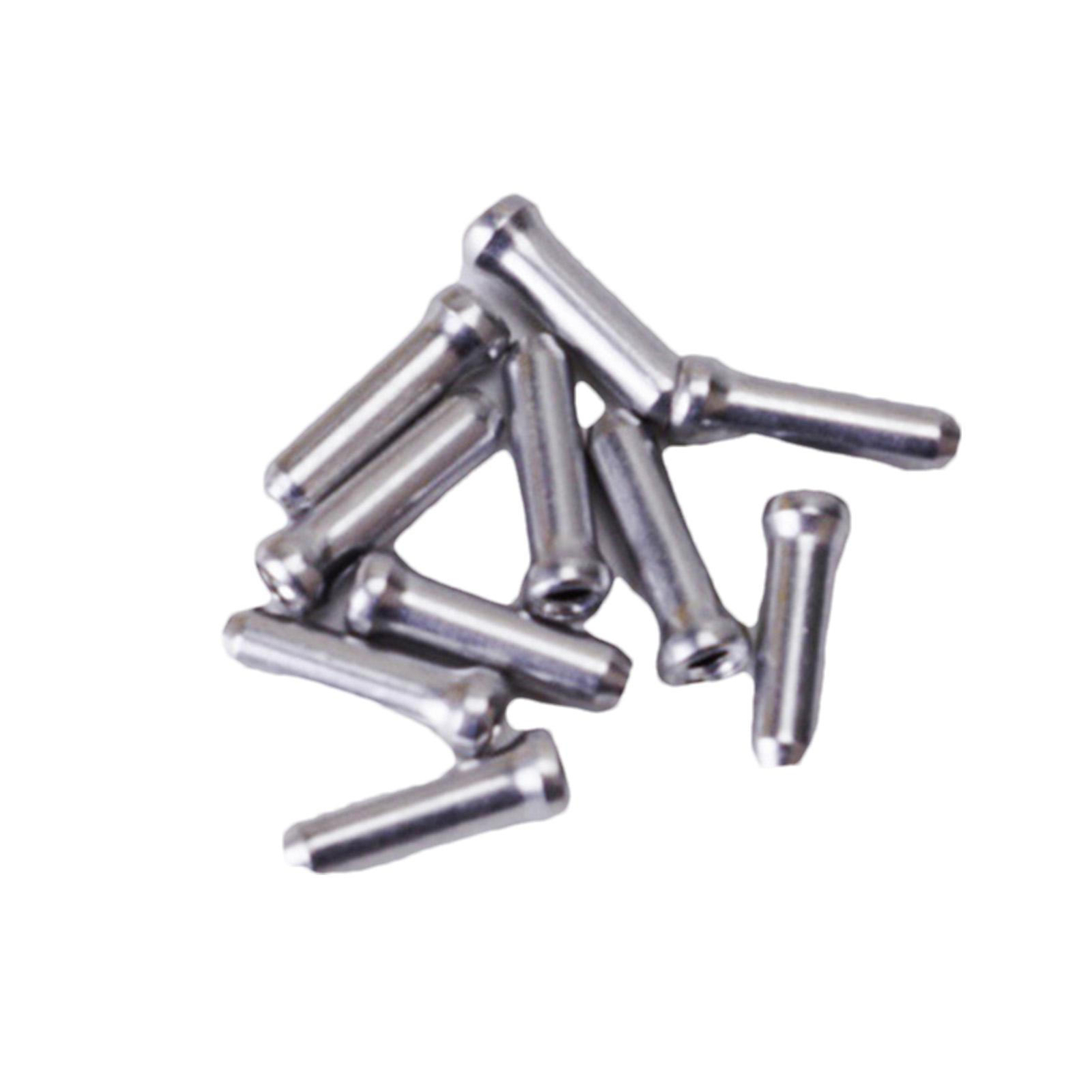 10pcs Bicycle Bike Brake Derailleur Shifter Cable End Caps Tips Crimp
