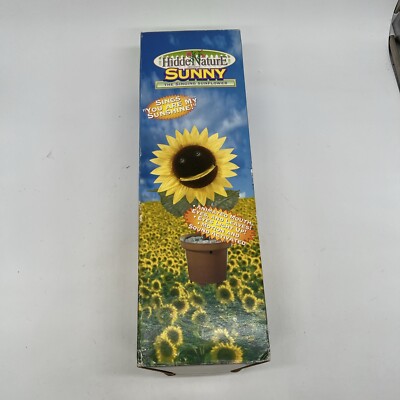 Gemmy Hidden Nature Sunny Singing Sunflower You Are My Sunshine in Box! NEW!!!