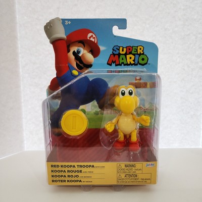 Super Mario, Red Koopa Troopa with Coin, Jakes, Nintendo, Brand New