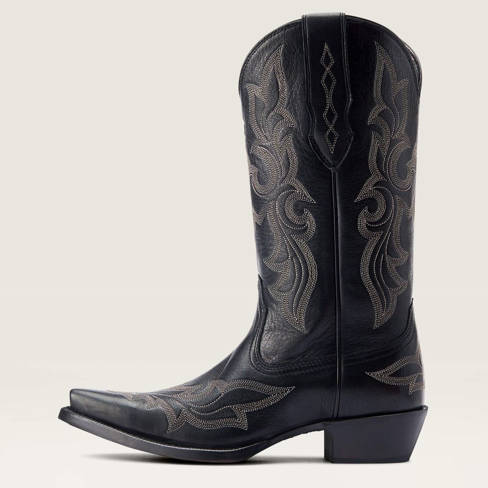 Pre-owned Ariat Women's Style No. 10044501 Jennings Stretchfit Western Boot In Black