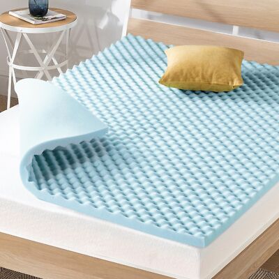 Best Price Mattress 2 Inch Egg Crate Memory Foam, Cooling Ge