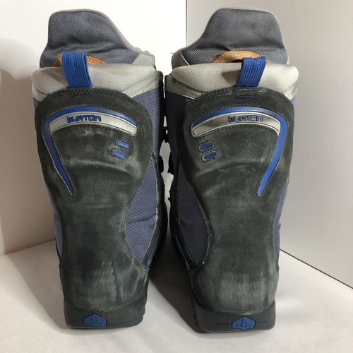 Burton Moto Men's Snowboard Boots Size 10.  Blue And Black.  Great Condition!