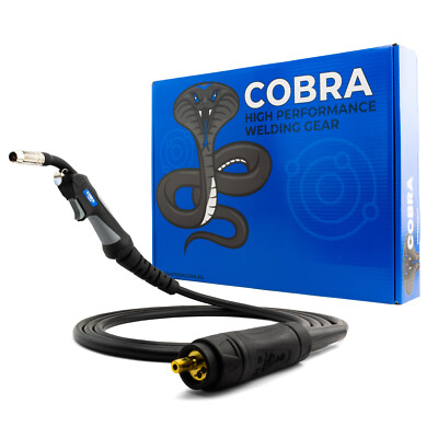 5m - 180 Amp Binzel Style BZ15 Complete MIG Welding Gun / Torch - 5 Meter - MB15
