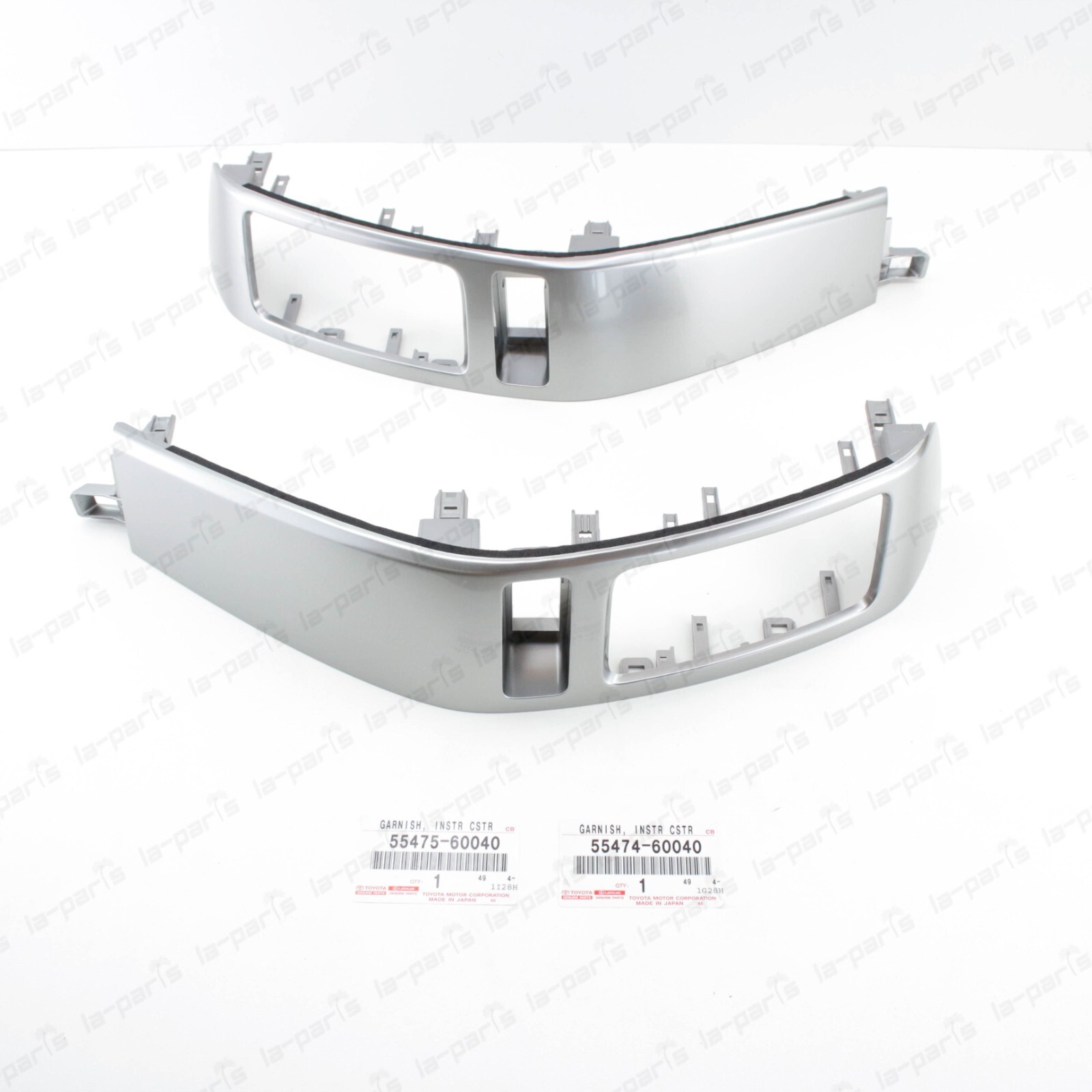 New Genuine Toyota Lexus GX470 Instrument Air Vent Finish Panel Garnish Set