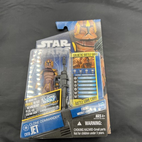 Star Wars 2010 Clone Commander Jet CW38- Galactic Battle