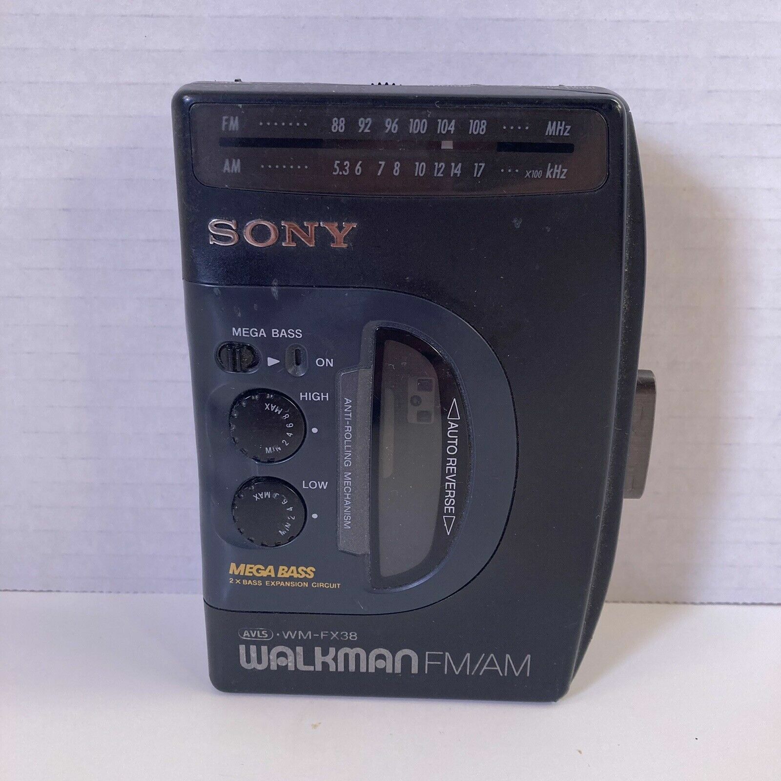 Sony Walkman WM-FX38 Mega Bass Cassette Player | eBay Sony Walkman WM-FX38 Mega Bass Cassette Player | eBay